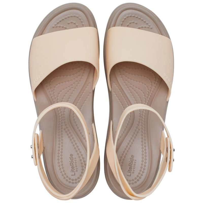 Crocs Sandalias con cuña de mujer Brooklyn Strap W Envío gratis