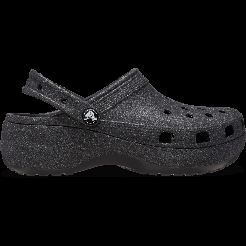Crocs Zuecos de mujer Classic Glitter Platform W Envío gratis