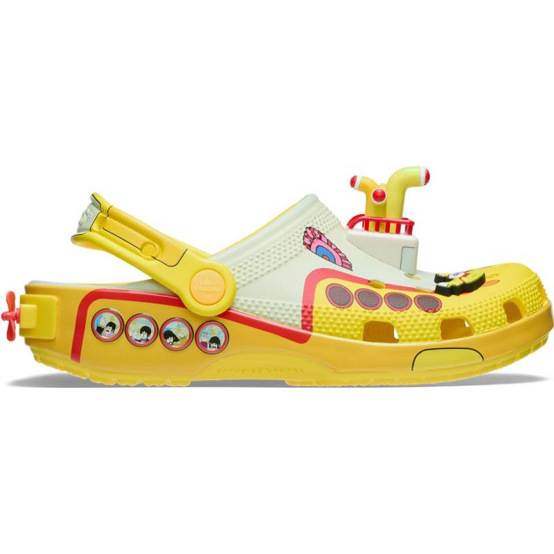 Crocs Zuecos Beatles Yellow Submarine Classic Clog U Últimos 2 días