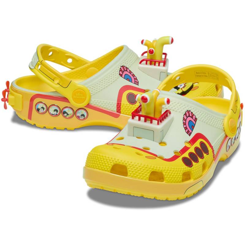 Crocs Zuecos Beatles Yellow Submarine Classic Clog U Últimos 2 días