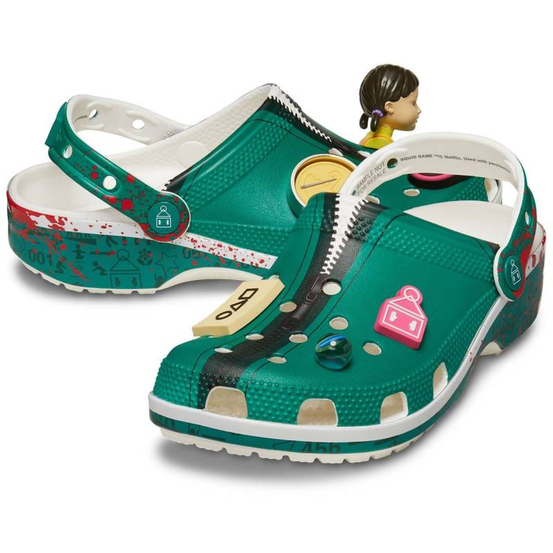 Crocs Zuecos unisex Classic Squid Game U Oferta exclusiva
