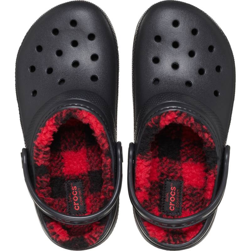Crocs Zuecos de niños Classic Lined Buff Check K Última moda