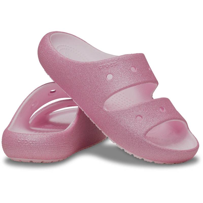 Crocs Sandalias de niños Classic Glitter v2 K Rebajas baratas