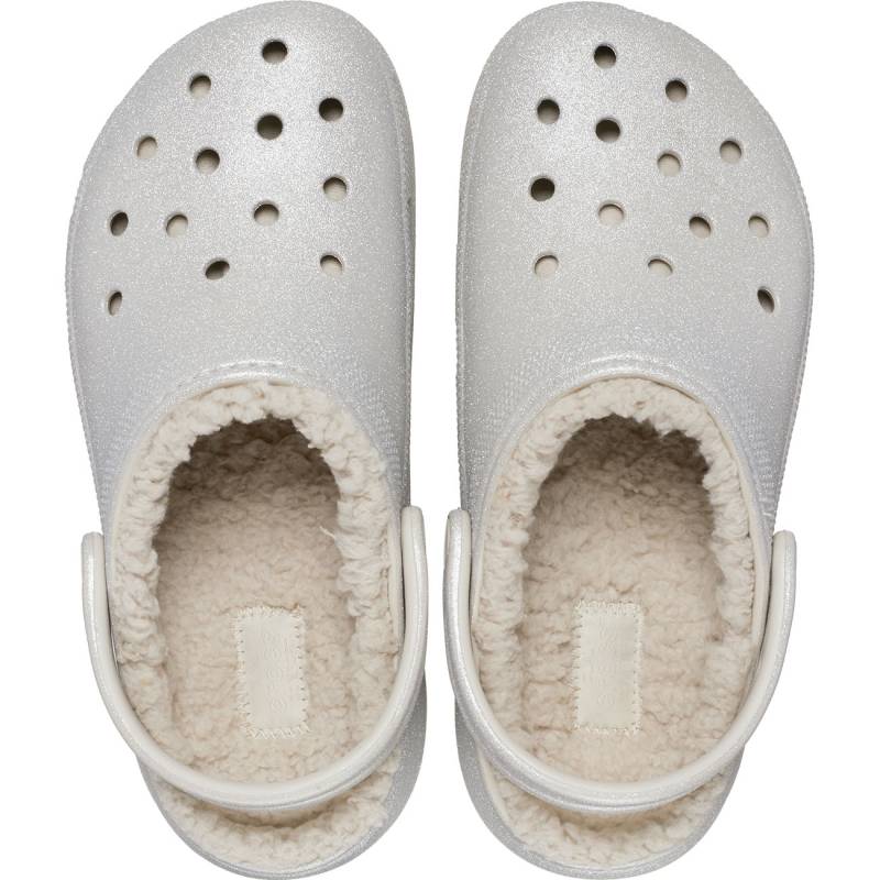 Crocs Zuecos de mujer Classic Platform Lined Glitter W Los más vendidos