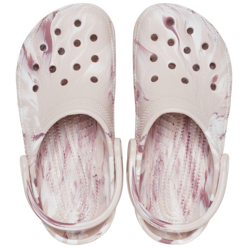 Crocs Zuecos unisex Classic Marbled U Descuento