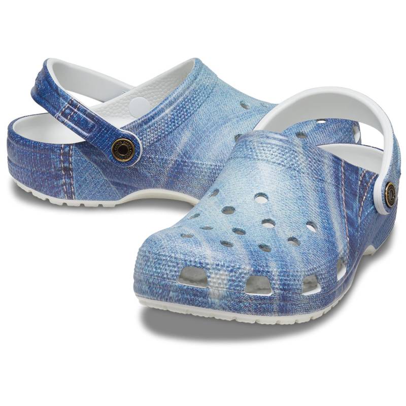 Crocs Zuecos unisex Classic Denim U Tienda