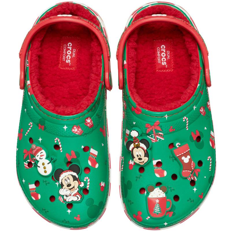 Crocs Zuecos unisex Classic Lined Mickey Xmas U Tienda