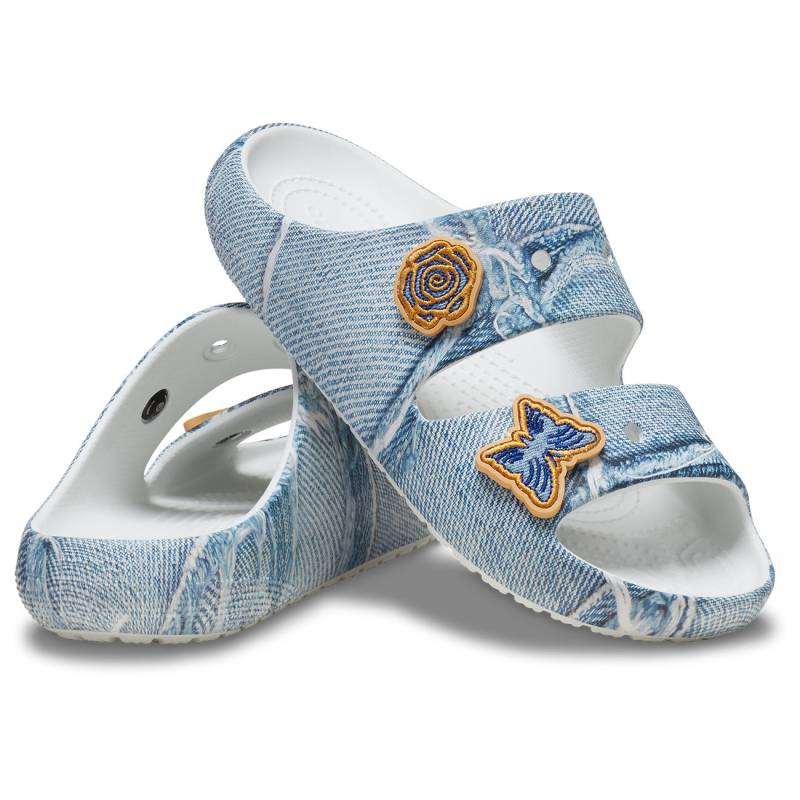 Crocs Sandalias unisex Classic Denim Sandal 2.0 U Envío gratis