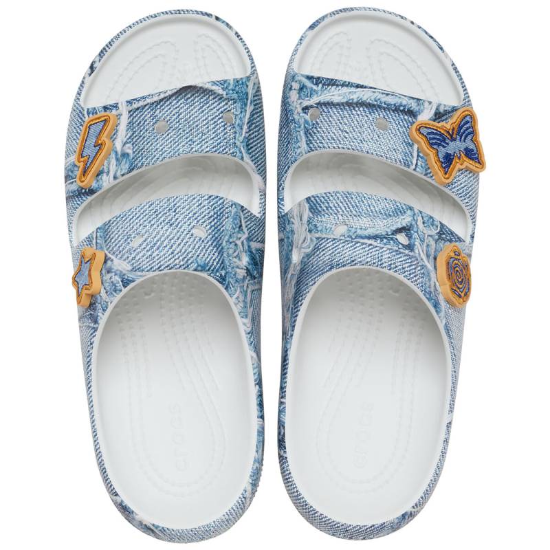 Crocs Sandalias unisex Classic Denim Sandal 2.0 U Envío gratis