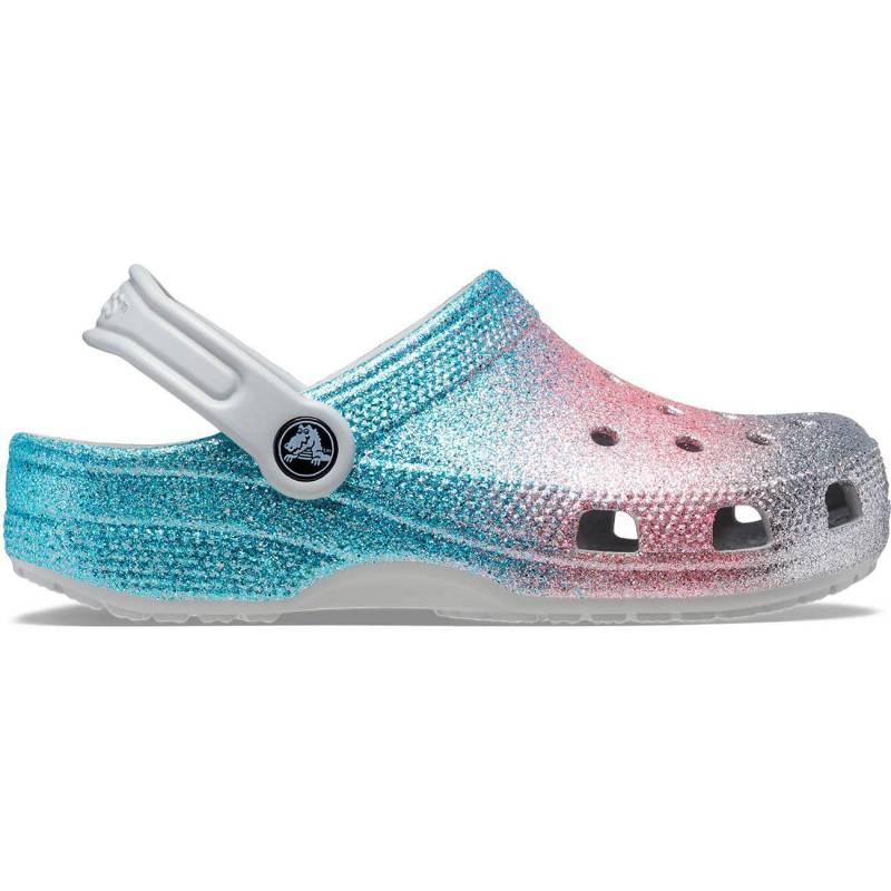 Crocs Zuecos de niños Classic Glitter K Tienda de fábrica