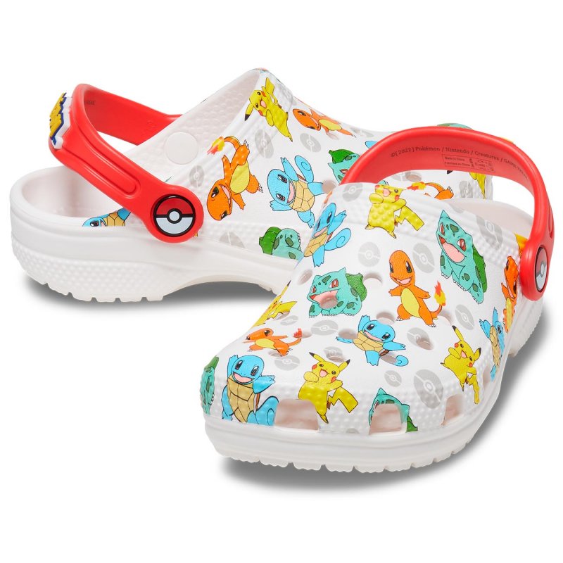 Crocs Zuecos de niños Classic Pokemon K Última moda