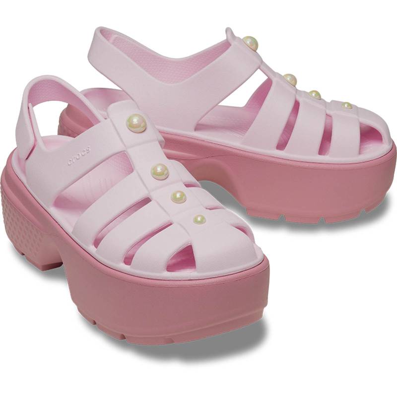 Crocs Sandalias cangrejeras de mujer Stomp Pearl U Devoluciones gratuitas