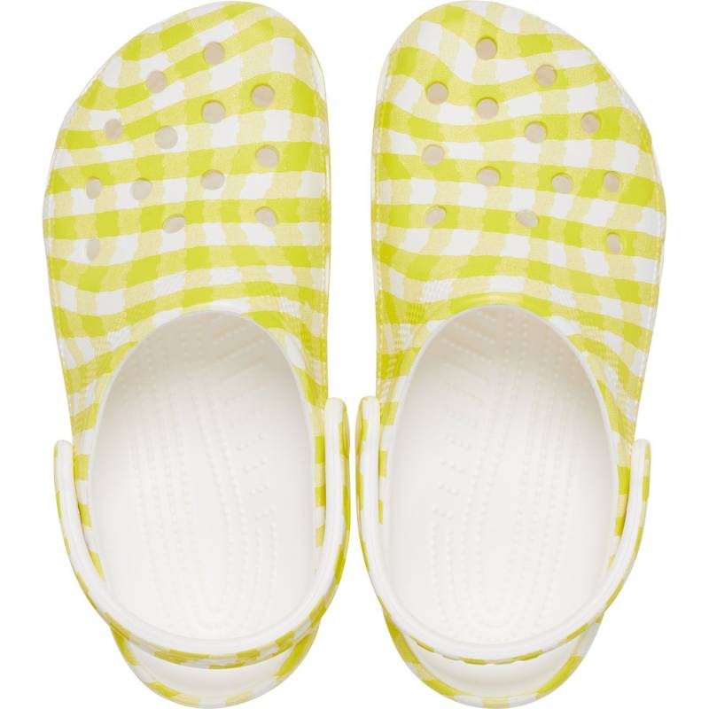 Crocs Zuecos unisex Classic Gingham U Outlet online