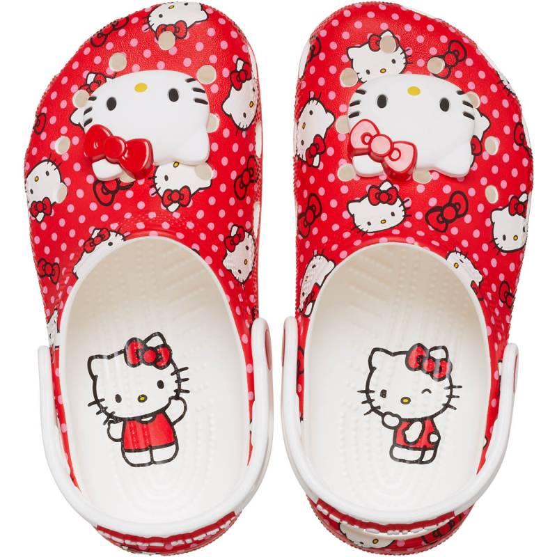 Crocs Zuecos de niño Classic Hello Kitty Red K Rebajas online