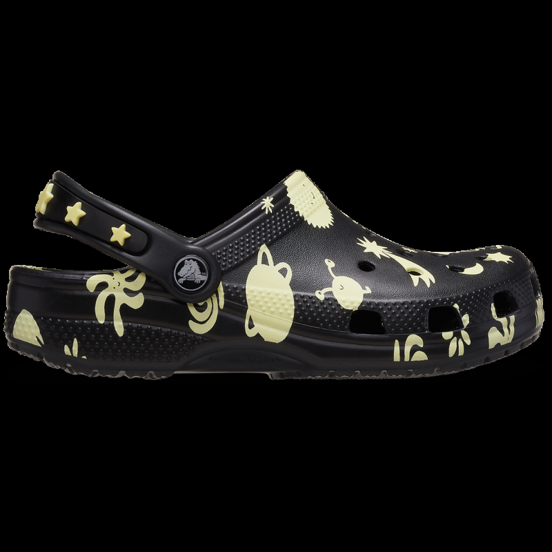 Crocs Zuecos de niños Classic Glow Space K Oferta especial