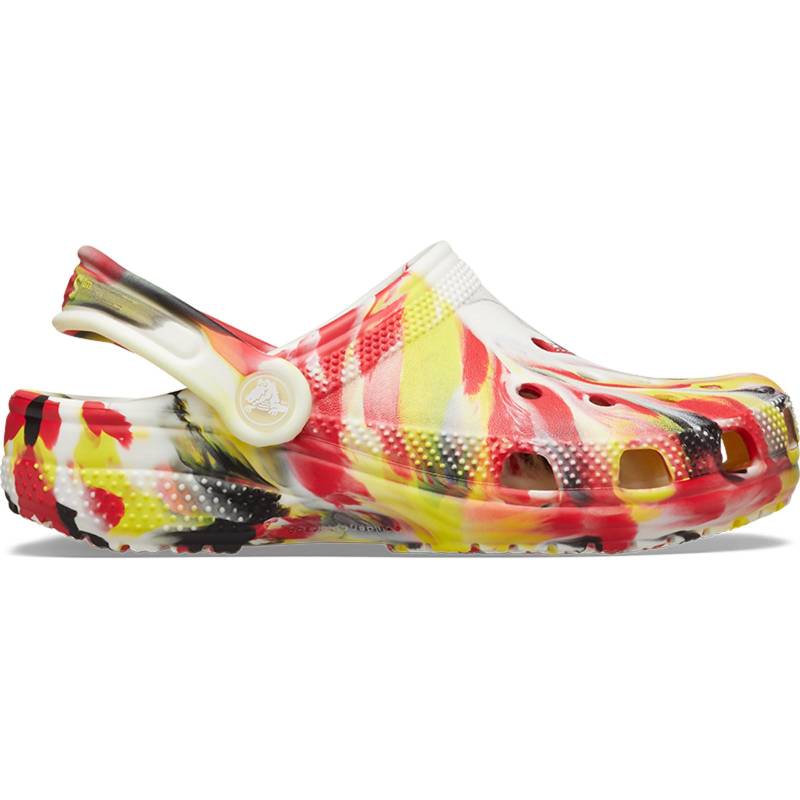Crocs Zuecos de niños Classic Glow Marbled K Grandes descuentos