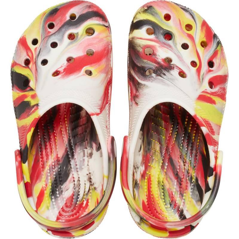 Crocs Zuecos de niños Classic Glow Marbled K Grandes descuentos