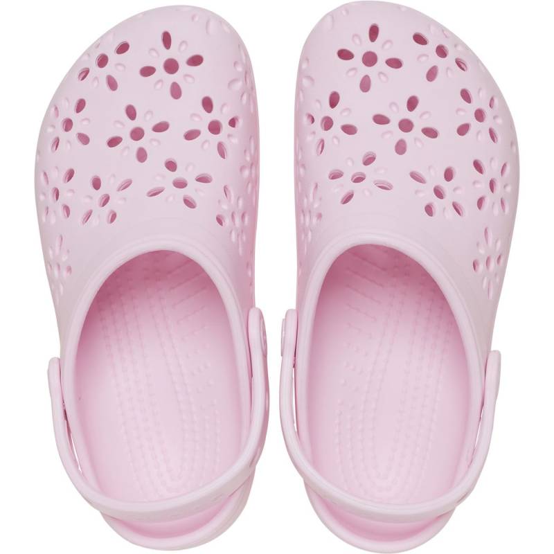 Crocs Zuecos de niños Classic floral cut out K Liquidación