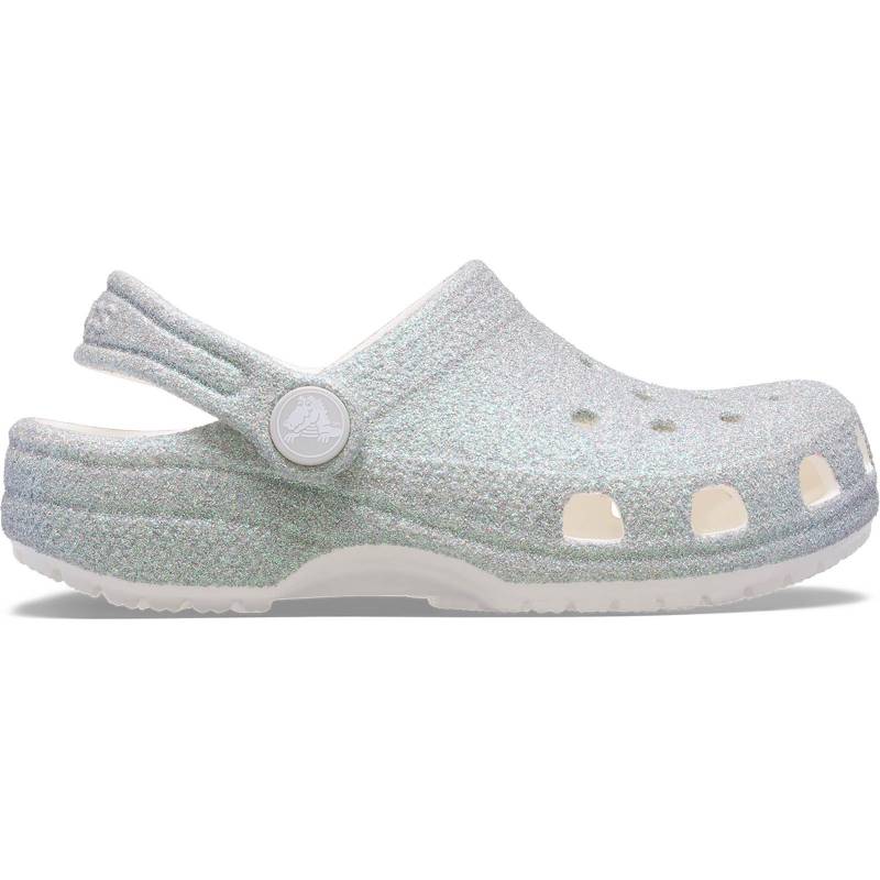 Crocs Zuecos de niños Classic Iridescent Glitter T Envío internacional gratuito