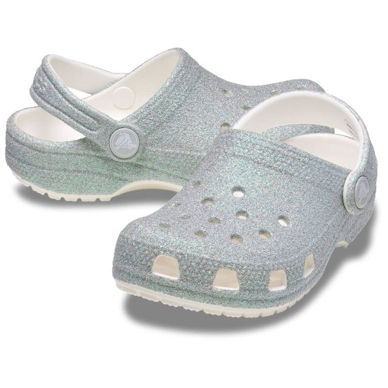 Crocs Zuecos de niños Classic Iridescent Glitter T Envío internacional gratuito