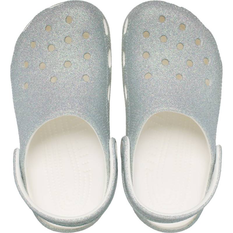 Crocs Zuecos de niños Classic Iridescent Glitter K Tienda de fábrica