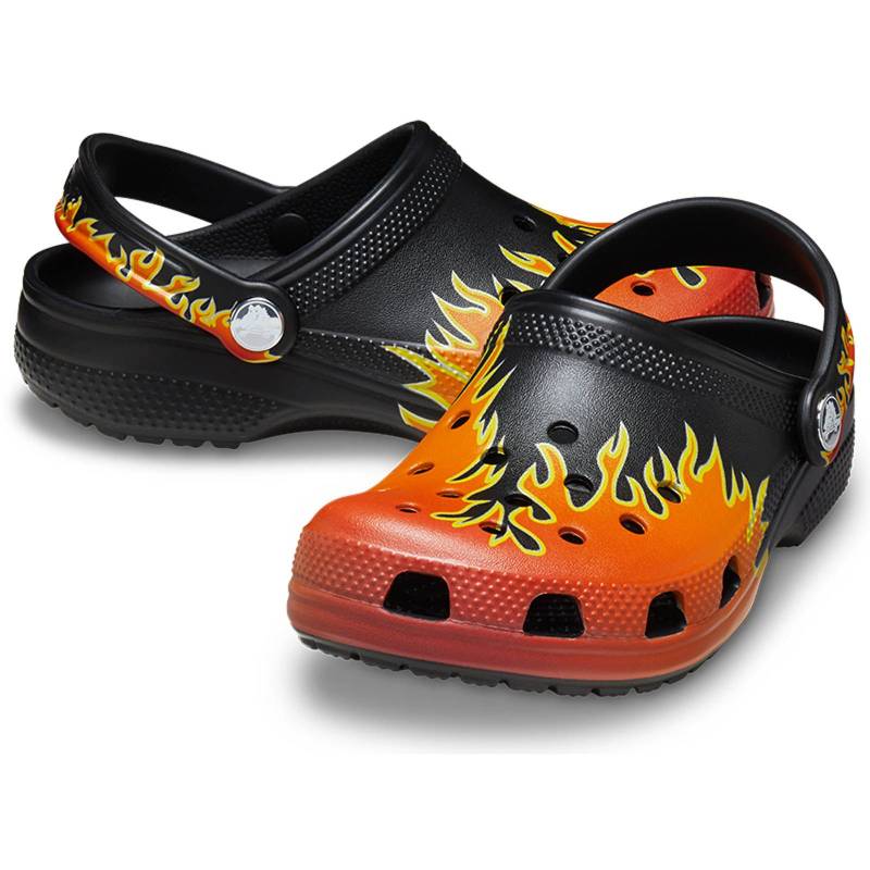 Crocs Zuecos de niños Classic Flames K Precios de Black Friday