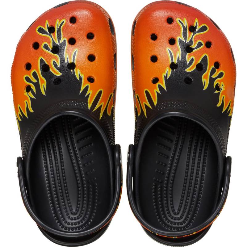 Crocs Zuecos de niños Classic Flames K Precios de Black Friday